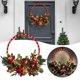 thumbnail image 5 of Guirnalda Hecha A Mano Con Luces LED Regalo Perfecto Corona Navideña Decoraciones Pared 30cm, 5 of 9