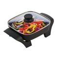 thumbnail image 2 of Brentwood 8-Inch Nonstick Electric Skillet with Glass Lid, 2 of 7