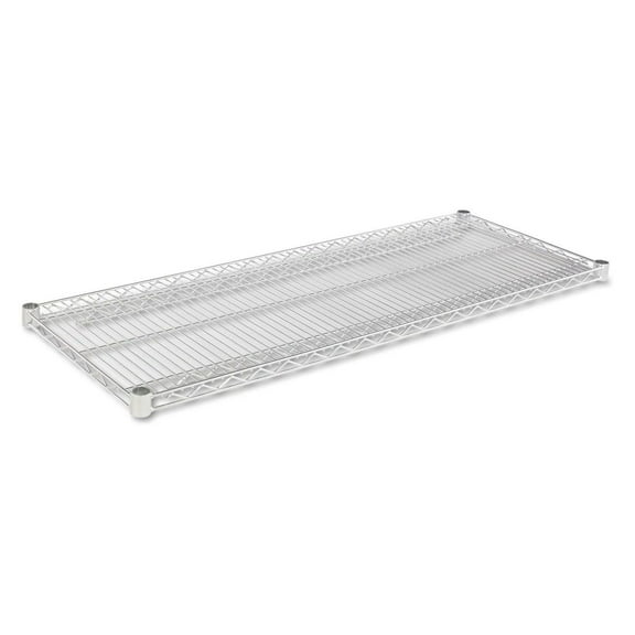 SW584818SR Industrial Wire Shelving Extra Wire Shelves, 48w X 18d, Silver, 2 Shelves/Carton