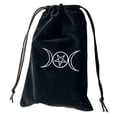 thumbnail image 2 of Bolsa con cordón de franela de la marca Tarot, bolsa con cordón para joyas, bolsa para dispositivos móviles, bolsa de nailon, bolsa pequeña, 2 of 6