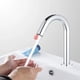thumbnail image 4 of Grifo automático sin contacto para baño, Sensor inteligente, grifo infrarrojo de movimiento, lavabo dorado, Inducción de fregadero, Grifo de acero inoxidable negro, 4 of 5