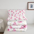 thumbnail image 5 of Manfei Snowy Christmas Animals Full Size Comforter Sets,Merry Xmas Bedding Comforter Set,Xmas Reversible,3-Piece,1 Comforter and 2 Pillowcases, 5 of 7