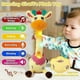 thumbnail image 2 of Musical Giraffe Toy - Sings Dances & Repeats What You Say Dancing Giraffe Toy Giraffe Stuffed Animal Toys, 2 of 5