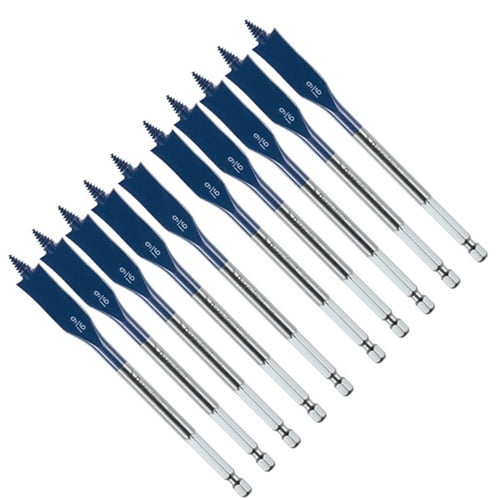Bosch 10 Pack of 9/16 In. x 6 In. Daredevil Spade Bits - DSB1006B-10PK