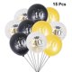 thumbnail image 2 of 15pcs Digital Confetti Balloons Decorative Confetti Balloons Party Balloon Supplies for Birthday Anniversaries 40-Years-Old, 2 of 2