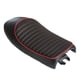 thumbnail image 3 of Motocicleta Moto Vintage -Rennfahrer Cojines de asiento negros con, 3 of 3