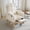Beige|Linen|with Footrest, variant on Memoryfield Modern Nursery Rocking Chair with Footrest, Upholstered Accent Chair with Side Pocket for Living Room, Beige