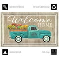 thumbnail image 5 of Apache Mills Fashionables Deluxe Welcome Home Flower Truck Driftwood Indoor/Outdoor Doormat, 1.5' x 2.5', 5 of 5