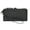 Black, variant on Ladies Leather Double Zip Clutch Wallet