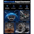 thumbnail image 4 of Smartwatch PODOEIL Military para hombre con batería HD de 1,7 pulgadas, 1000 mAh, 4 of 9