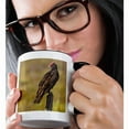 thumbnail image 2 of 3dRose, Turkey vulture in Big Bend National Park, Texas., 11oz Two-Tone Black Mug, 2 of 7
