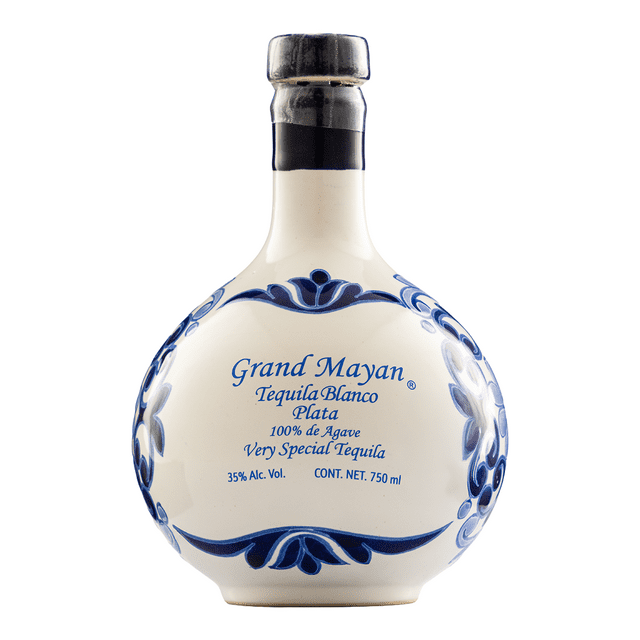 Tequila Grand Mayan Blanco Plata 750 Ml Grand Mayan Tequila, Blanco