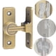 thumbnail image 5 of Pestillo de puerta de granero, cerradura deslizante, aleación de zinc antipérdida, pestillo de puerta, cerradura de puerta de seguridad para el hogar Bronce de 90 grados, 5 of 7
