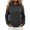 Black, variant on SOFTCCLO Hoodies for Women Long Sleeve Solid Off Shoulder Pullover Sweatshirt Casual Sport Daily Wear Black L