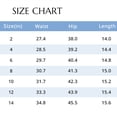 thumbnail image 5 of Summer High Waist Women Casual Jeans Denim Pants Ruffle Shorts, 5 of 7