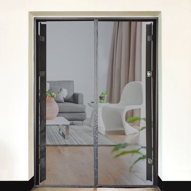 2021 nueva cortina magnética para puerta, mosquitera, mosquitera, cierre automático, tamaño personalizado, fácil instalación Tan Jianjun unisex