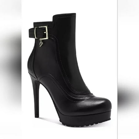 

Thalia Sodi Women s Cara Lug Sole Booties Black 10 M