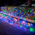 96 Leds Net Mesh Lights Outdoor Christmas Lights 5ftx5ft, Connectable