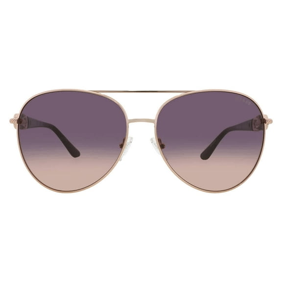 Guess sunglasses GU00158 WOMAN 61/15/130 28B shiny rose gold