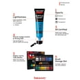 thumbnail image 3 of Fantastory Acrylic Paint Set, High Pigment, Quick Dry, Waterproof, 24 Colors with Metallic and White, 3 of 10