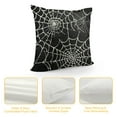 thumbnail image 4 of Halloween Spiderweb Pillow Covers Black White Spider Web Outdoor Decorative Throw Pillows Halloween Scary Themed Farmhouse Pillowcases Cushion Case Decor for Home Sofa Couch Bed, 4 of 5
