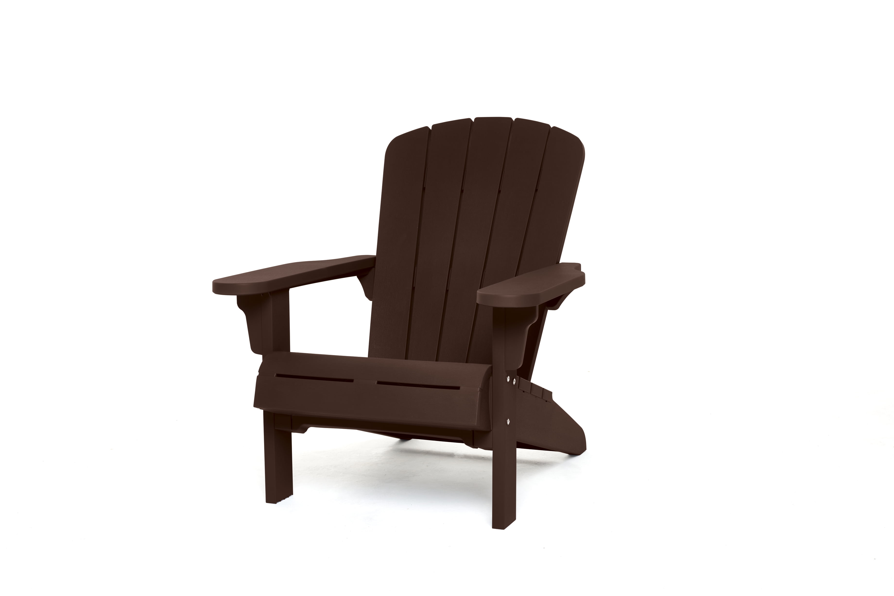 Keter Adirondack Chair, Resin Outdoor Furniture, Brown