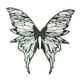 thumbnail image 5 of Alas de mariposa para elfo, ideales para usar en fiestas de disfraces de niños y adultos. Negro, 5 of 9