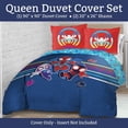 thumbnail image 2 of Set de funda nórdica Jay Franco Spidey & Friends Blue Queen, 2 of 7