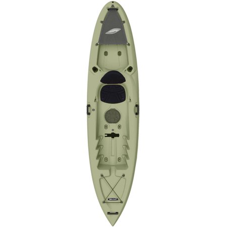 Lifetime Weber 11 Sit On Top Fishing Kayak, Light Olive, 90609