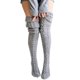 thumbnail image 1 of Medias Largas Tejidas Trenzadas [Yue Xinghui] Propiedad Intelectual Procesada ZH 2021 Calcetines Navideños Calcetines De Lana Para Calentar Los Pies Otoño Invierno Color Sólido ANGGREK Christmas Socks, 1 of 5