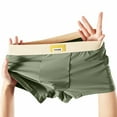 thumbnail image 5 of Hfnxid Womens Boxer Briefs Underwear,Men Solid Color Fashion Mid-waist Large Size Breathable Boxers Briefs, 5 of 5