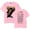 JX43340-Pink, variant on Rauw Alejandro Cosa Nuestra Concert Merch Tour T-Shirt Women/Men Unisex Summer Short Sleeve Tshirt Streetwear