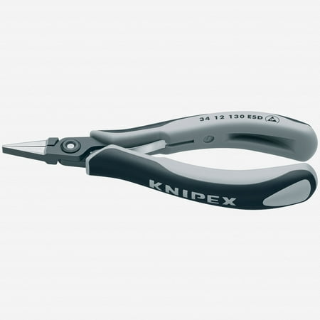 

Knipex 34-12-130-ESD ESD Precision Electronics Gripping Pliers (flat wide jaws)
