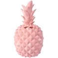 thumbnail image 2 of Cajas para guardar monedas o huchas con forma de piña en resina rosa, 2 of 5