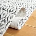 thumbnail image 5 of SAFAVIEH Marbella Scarlett Diamond Area Rug, Ivory/Black, 6' x 9', 5 of 8