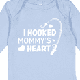 thumbnail image 4 of Inktastic I Hooked Mommy's Heart with Fishing Rod Boys or Girls Long Sleeve Baby Bodysuit, 4 of 5