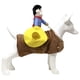thumbnail image 2 of Pet Life 'Yeepaw' Disfraz de perro de vacaciones para mascotas vaquero / pequeño-MARRÓN Pet Life CM1BRSM, 2 of 2