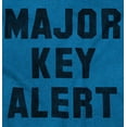 thumbnail image 2 of Major Key Alert Rap Entrepreneur Sweatshirt for Men or Women Brisco Brands M, 2 of 6