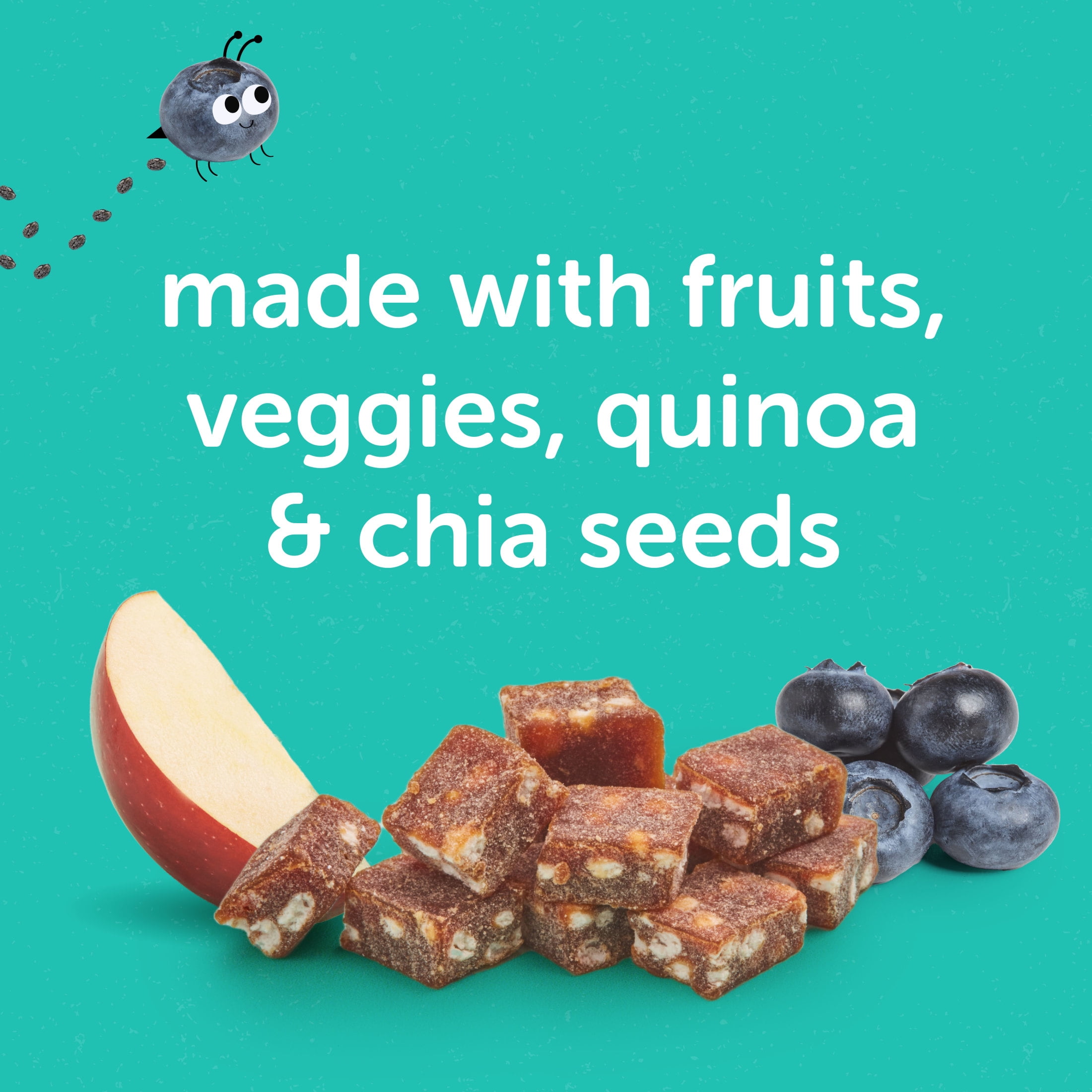 Beech-Nut Fruti Bites Toddler Snack with Hidden Veggies, Fruit Snack Variety Pack, 72 Pack