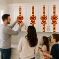 thumbnail image 6 of 6.56FT Battery Powered LED Lighted Halloween Ribbon Bow, Glowing Door Decoration for Front Porch Entryway Indoor Outdoor Holiday Party Home Decor, By Cosmug, 6 of 8
