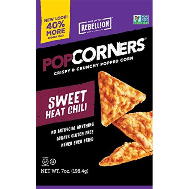 Popcorners 7 oz Sweet Hot Chili Corn Chips