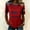 Red, variant on 250 Years American Flag 250th Anniversary USA T-Shirt