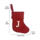 thumbnail image 3 of RKSTN christmas ornaments Woolen Letter Christmas Stocking Ornament Christmas Stocking Ornament Letter Candy Stocking Ornament, 3 of 3