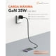 thumbnail image 3 of QUAMTUM PERSONAL AUDIO 35W Cargador USB C GAN, Tipo C Carga Rápida para Galaxy S24/S23/S22, Portátil, 3 of 4