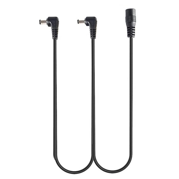Cable de Cadena de Margarita de 1 a 2 Maneras con Efecto de Guitarra para Enchufe Adaptador de CC de