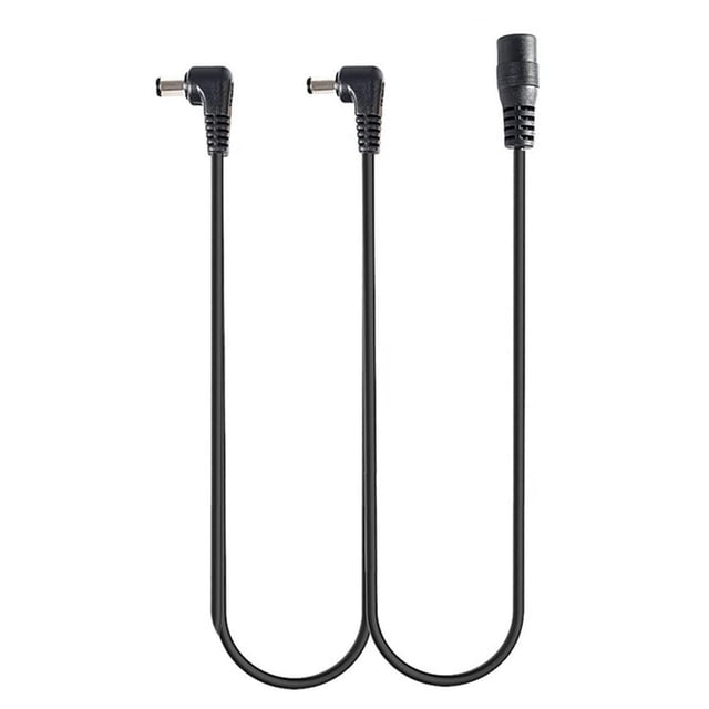 Cable de Cadena de Margarita de 1 a 2 Maneras con Efecto de Guitarra para Enchufe Adaptador de CC de