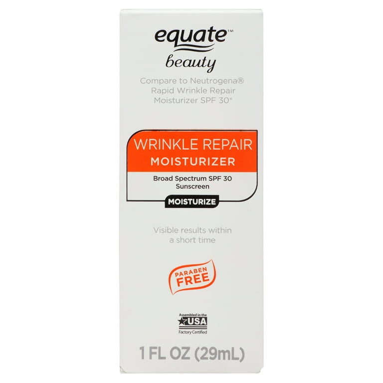 Equate Beauty Wrinkle Repair Moisturizer, SPF 30, 1 oz HSA/FSA