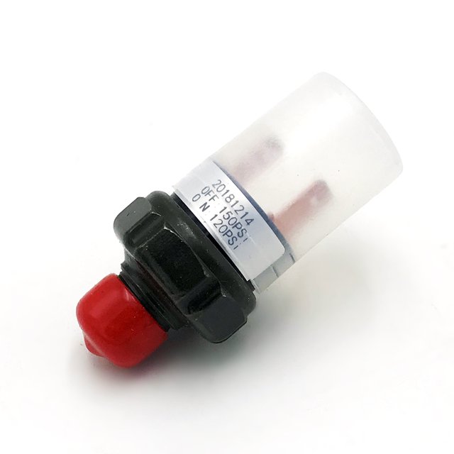 Riwcyla 120 150 PSI NPT 14 Contrôle de Pression d'Air Valve Switch Corne Compresseur Réservoir, Parfait pour une Utilisation Quotidienne, Activités de Plein Air, Voyages et occasions Décontractées...