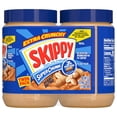 thumbnail image 3 of SKIPPY SUPER CHUNK Peanut Butter Twin Pack 2-Pack, Shelf-Stable, 40 oz Plastic Jar, 3 of 7