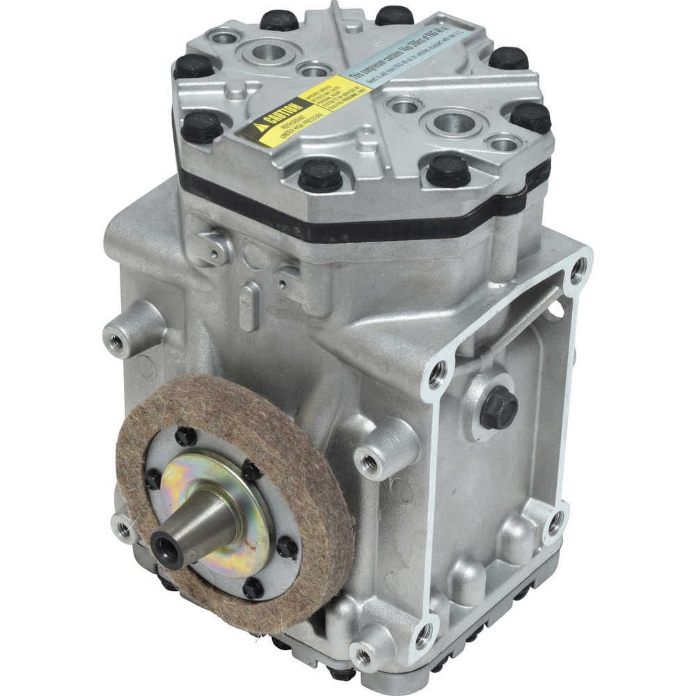New UAC CO 0023GLC A/C Compressor -- York Compressor Body Fits select: 1974-1985 FORD BRONCO, 1984 FORD BRONCO II